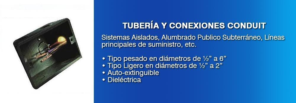 TUBERIA Y CONEXIONES CONDUIT